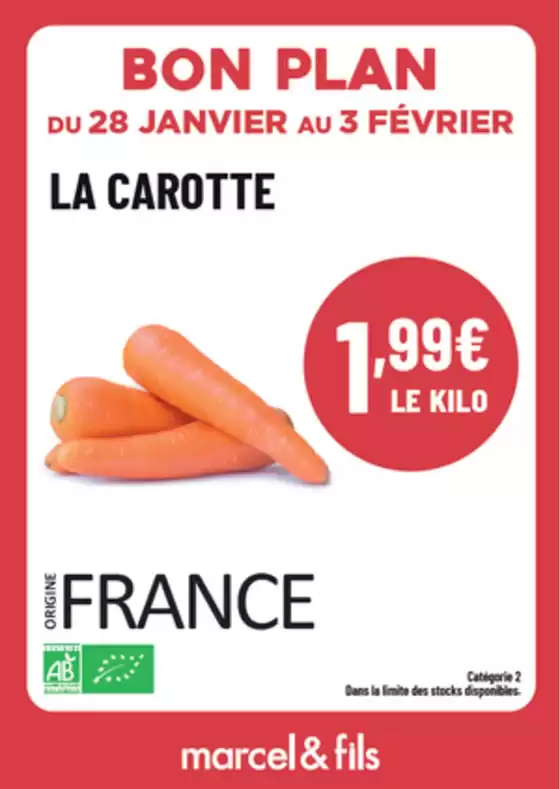 Catalogue marcel & fils à Saint-Arnoult | Bon Plan | 2026-01-29T00:00:00.000Z - 2026-02-03T00:00:00.000Z