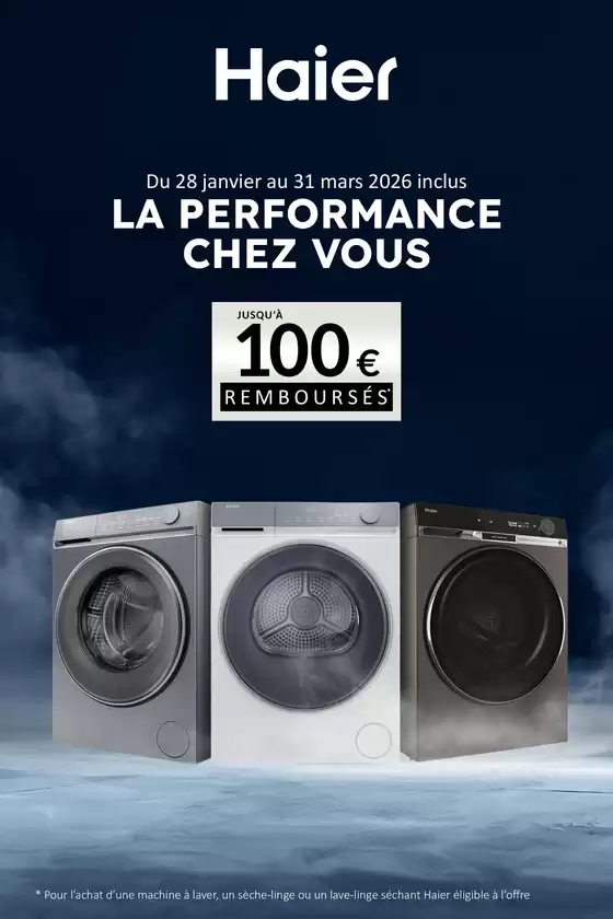 Catalogue Group Digital à Rosporden | HAIER LAVAGE | 2026-01-28T00:00:00.000Z - 2026-03-31T00:00:00.000Z