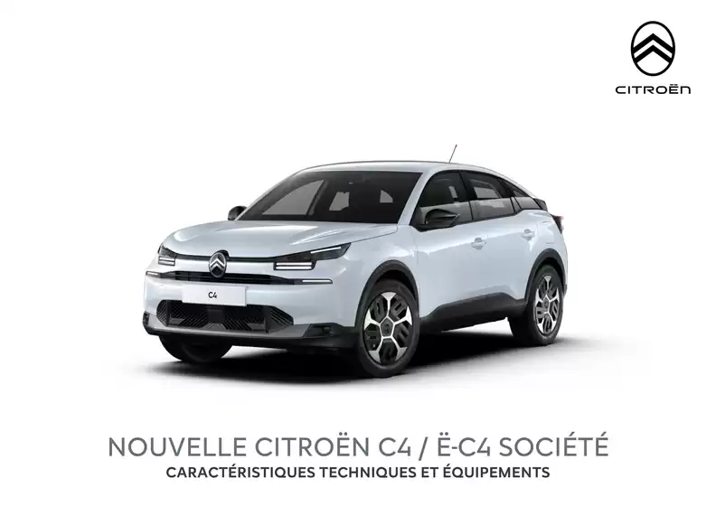 Catalogue Citroën à Bressuire | Nouvelle C4 Société | 2026-01-30T00:00:00.000Z - 2026-12-31T00:00:00.000Z