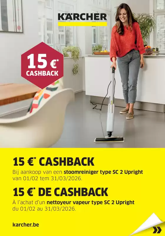 Catalogue Expert à Lunéville | Karcher - €15 cashback | 2026-02-02T00:00:00.000Z - 2026-03-31T00:00:00.000Z