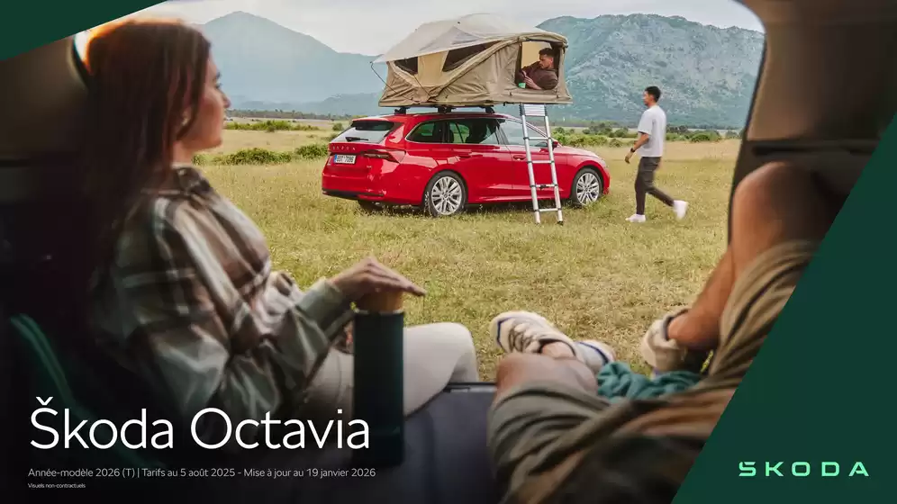 Catalogue Škoda à Saint-Jouan-des-Guérets | Brochure et Tarifs de la Škoda Octavia | 2026-02-03T00:00:00.000Z - 2026-12-31T00:00:00.000Z