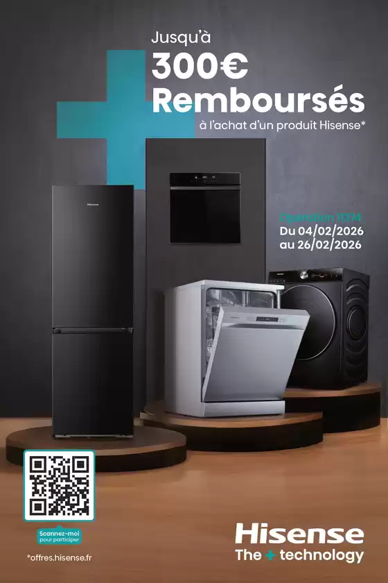 Catalogue MDA à Poligny (Jura) | 4895 Leaflet Hisense ODR WG Fevrier2026 | 2026-02-04T00:00:00.000Z - 2026-02-26T00:00:00.000Z