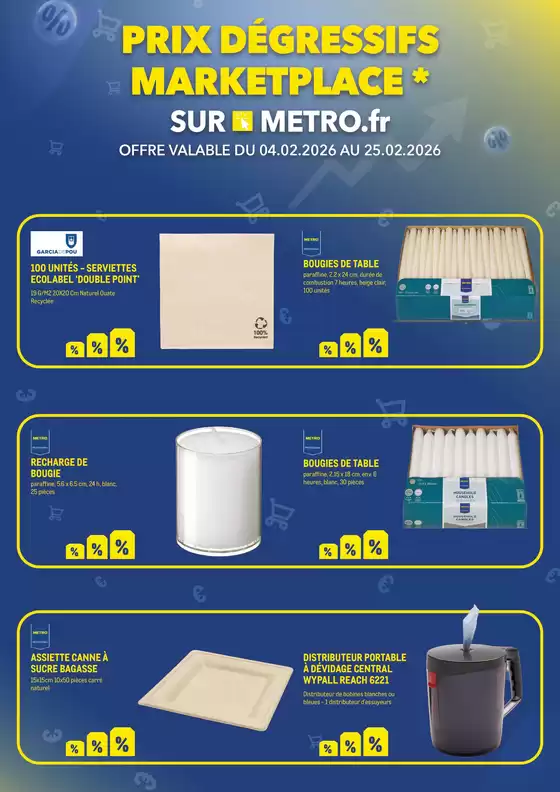Catalogue Metro à Saint-Pierre-du-Mont (Landes) | Prix Dégressifs Marketplace - Achetez Plus Payez Moins | 2026-02-04T00:00:00.000Z - 2026-02-25T00:00:00.000Z