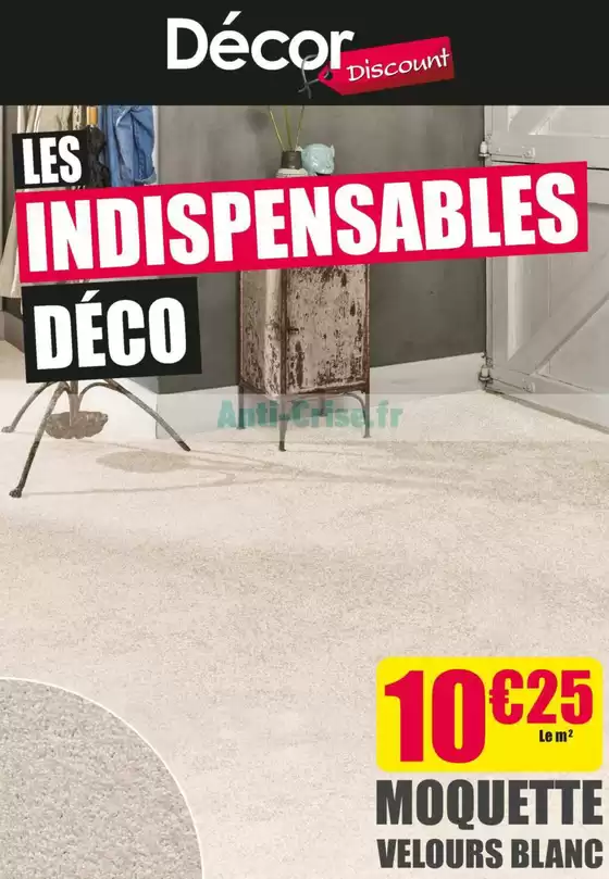 Catalogue Décor Discount à Lons-le-Saunier | LES INDISPENSABLES DÉCO | 2026-02-04T00:00:00.000Z - 2026-03-08T00:00:00.000Z