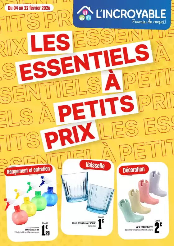 Catalogue L'incroyable à Varennes-sur-Allier | ALERTE NOUVEAU CATALOGUE | 2026-02-05T00:00:00.000Z - 2026-02-22T00:00:00.000Z