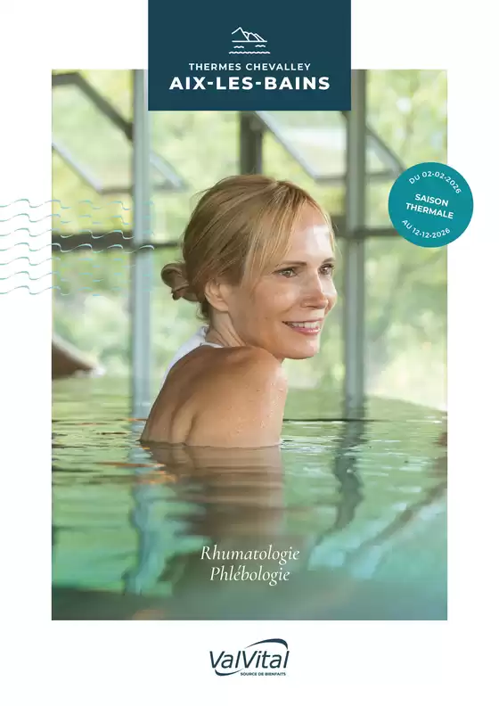 Catalogue ValVital à Beaurepaire (Isère) | Brochure établissement Aix-les-Bains 2026 | 2026-02-02T00:00:00.000Z - 2026-12-12T00:00:00.000Z