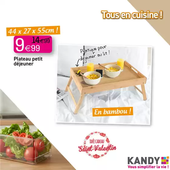 Catalogue KANDY à Péronne (Somme) |  TOUS EN CUISINE !  | 2026-02-06T00:00:00.000Z - 2026-02-12T00:00:00.000Z