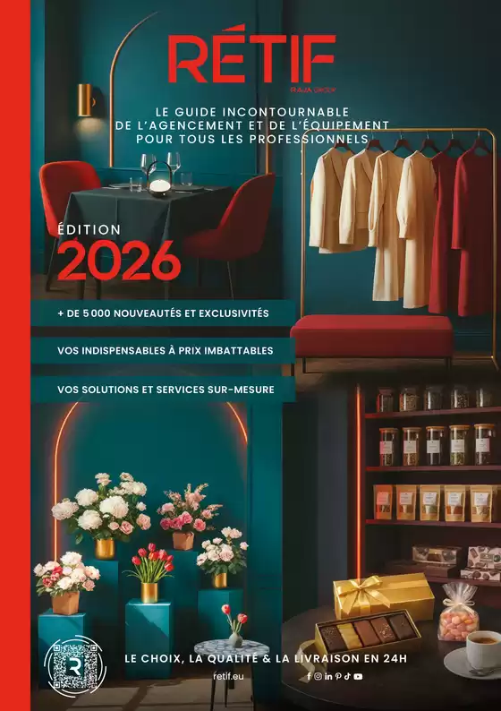 Catalogue Retif à Nantes | ÉDITION 2026 | 2026-02-06T00:00:00.000Z - 2026-12-31T00:00:00.000Z