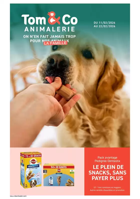 Catalogue Tom&Co à Saint-Laurent-sur-Manoire | On n'en fait jamais trop pour la famille | 2026-02-09T00:00:00.000Z - 2026-02-22T00:00:00.000Z
