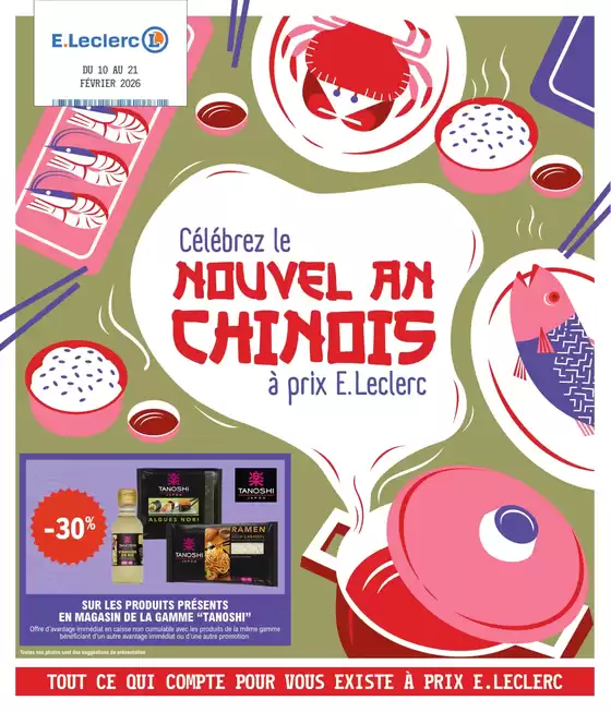 Catalogue E.Leclerc à Châteldon | NOUVEL AN CHINOIS DIGITAL | 2026-02-10T00:00:00.000Z - 2026-02-21T00:00:00.000Z