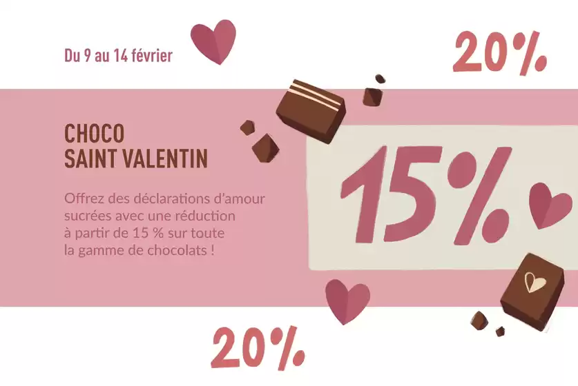 Catalogue Coffea à Lesneven | Choco Saint Valentin | 2026-02-09T00:00:00.000Z - 2026-02-14T00:00:00.000Z