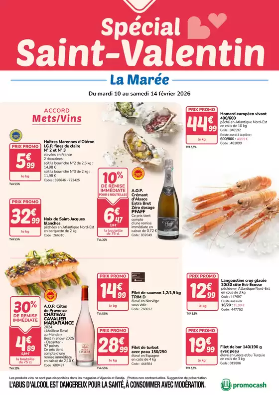 Catalogue Promocash à Sainte-Foy-lès-Lyon | Frais au meilleur cours | 2026-02-10T00:00:00.000Z - 2026-02-14T00:00:00.000Z