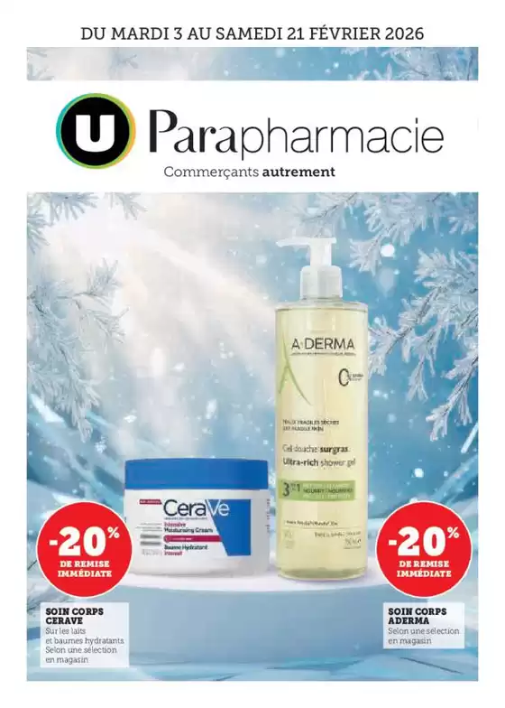 Catalogue Super U à Saint-Georges-Montcocq | Parapharmacie | 2026-02-10T00:00:00.000Z - 2026-02-21T00:00:00.000Z