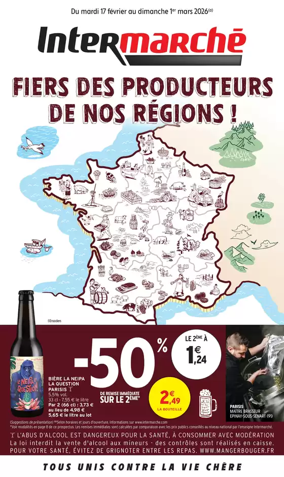 Catalogue Intermarché à Rieumes | S08/096 - R3 - SALON DE L AGRICULTURE | 2026-02-17T00:00:00.000Z - 2026-03-01T00:00:00.000Z