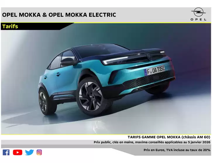 Catalogue Opel à Tauxigny | Opel Mokka | 2026-02-11T00:00:00.000Z - 2026-02-28T00:00:00.000Z