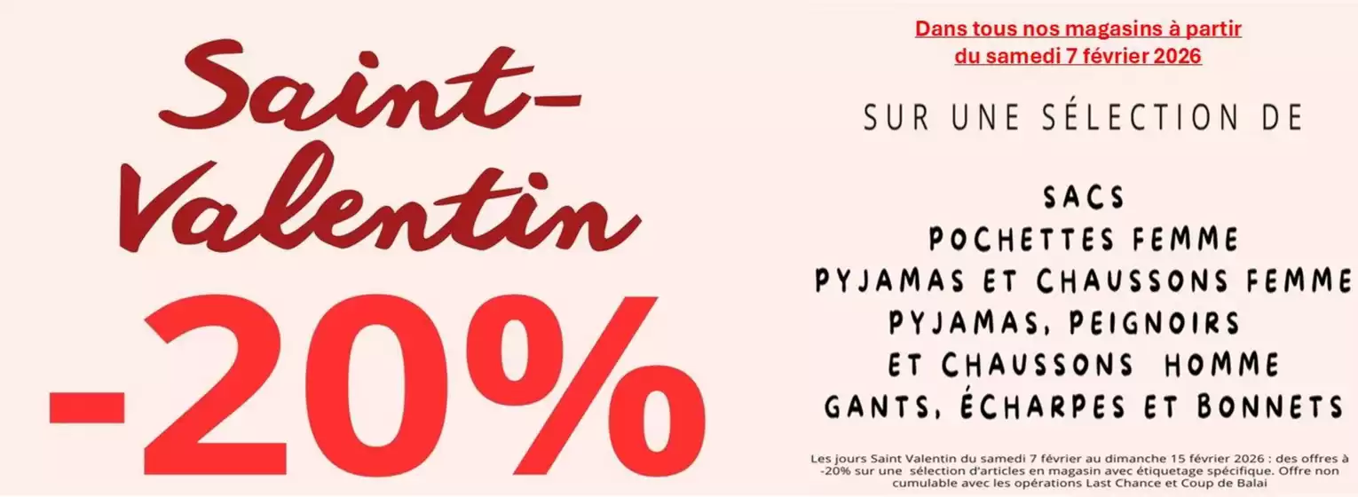 Catalogue Au Fil des Marques | La Saint-Valentin approche à grands pas ! | 2026-02-11T00:00:00.000Z - 2026-02-15T00:00:00.000Z