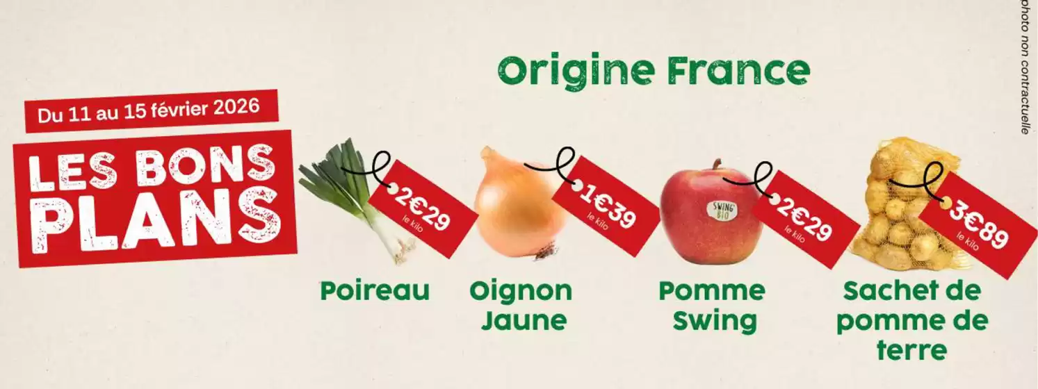 Catalogue So.bio à Florange | Les Bons Plans So.bio de la semaine ! | 2026-02-11T00:00:00.000Z - 2026-02-15T00:00:00.000Z