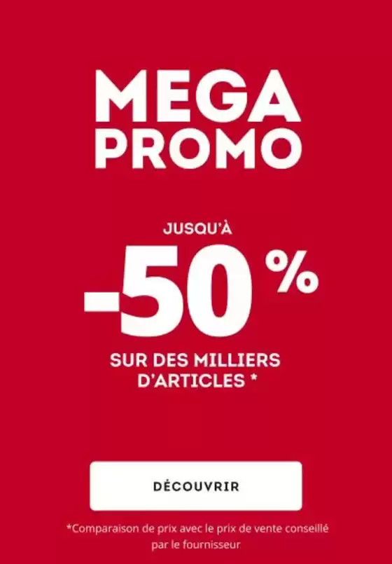 Catalogue Sport 2000 à Romans-sur-Isère | Mega promo | 2026-02-13T00:00:00.000Z - 2026-02-20T00:00:00.000Z