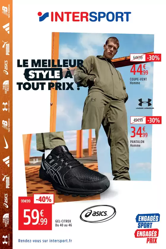 Catalogue Intersport à  | LE MEILLEUR STYLE À TOUT PRIX ! | 2026-02-13T00:00:00.000Z - 2026-03-04T00:00:00.000Z