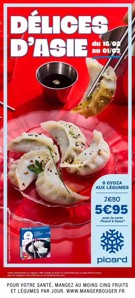 Catalogue Picard à Berteaucourt-les-Dames | DÉLICES D'ASIE | 2026-02-16T00:00:00.000Z - 2026-03-01T00:00:00.000Z