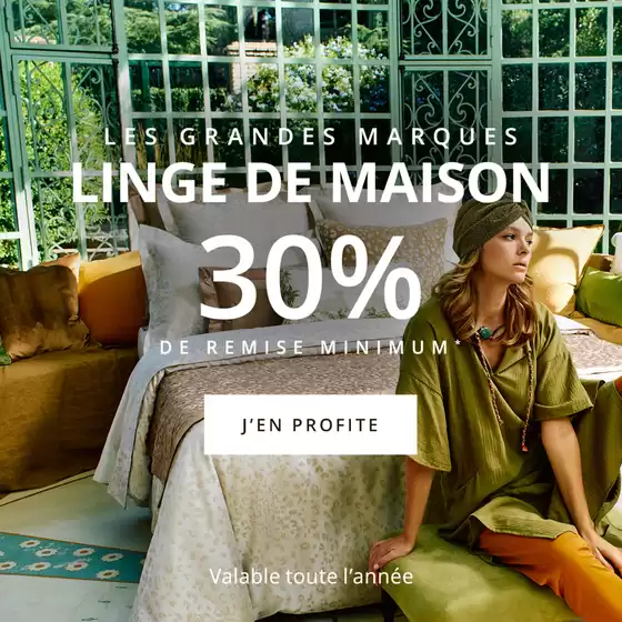 Catalogue Yves Delorme | Linge de maison 30% de remise minimum | 2026-02-16T00:00:00.000Z - 2026-07-31T00:00:00.000Z