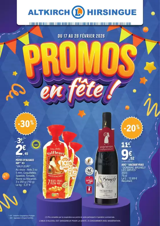 Catalogue E.Leclerc à Saleux | Promos en fête | 2026-02-17T00:00:00.000Z - 2026-02-28T00:00:00.000Z