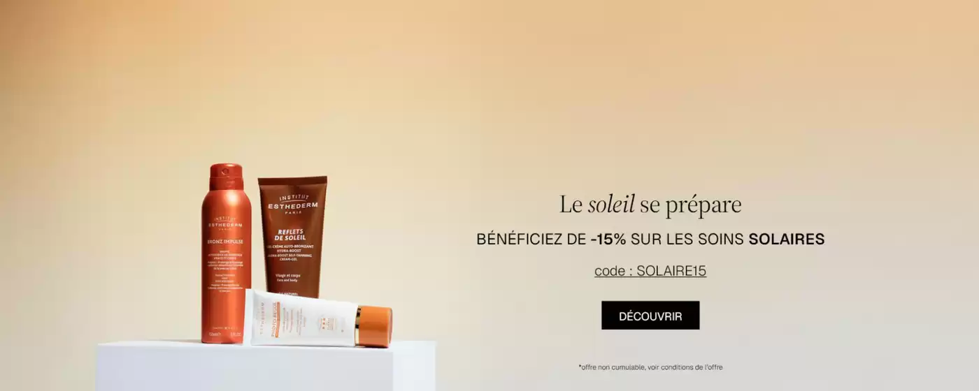 Catalogue Esthederm à Saint-Tropez | Promotions | 2026-02-16T00:00:00.000Z - 2026-02-28T00:00:00.000Z