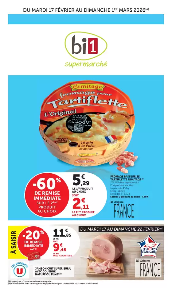 Catalogue Bi1 à Froissy | Raclette Su2 | 2026-02-17T00:00:00.000Z - 2026-03-01T00:00:00.000Z