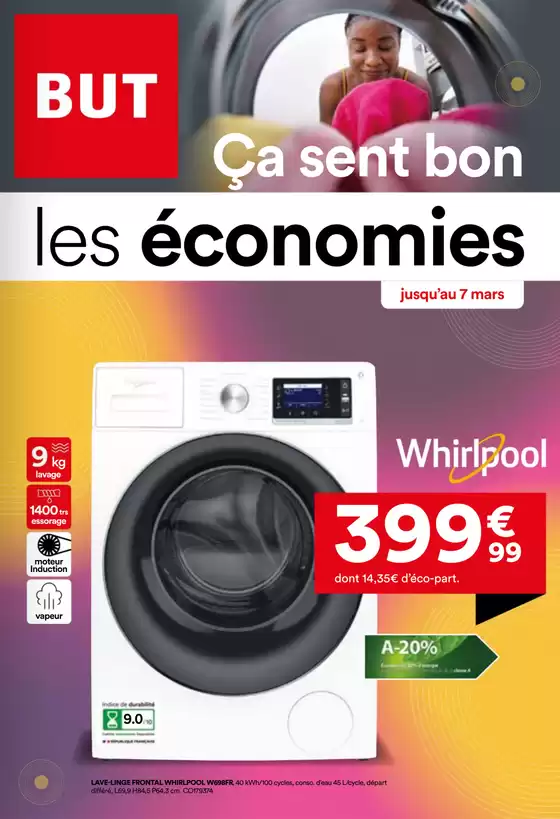 Catalogue BUT à Bordeaux | Ca snt bon les économies | 2026-02-18T00:00:00.000Z - 2026-03-07T00:00:00.000Z