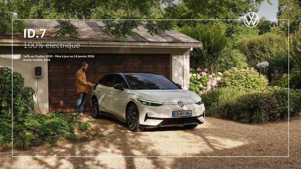 Catalogue Volkswagen à | Volkswagen - Id 7 | 2026-02-19T00:00:00.000Z - 2026-07-31T00:00:00.000Z