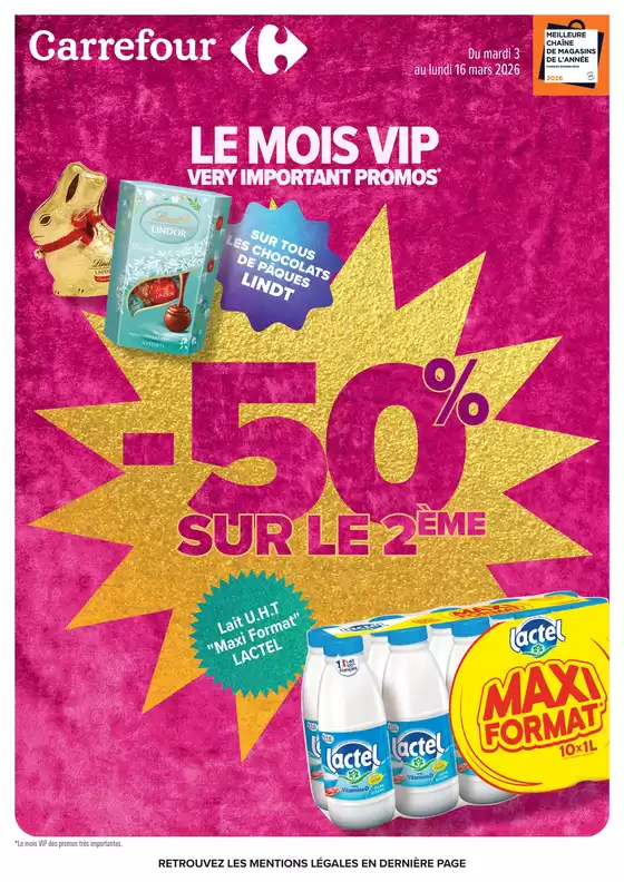Catalogue Carrefour Drive à Paris | LE MOIS DES PROMOS TRÈS IMPORTANTES | 2026-03-03T00:00:00.000Z - 2026-03-16T00:00:00.000Z