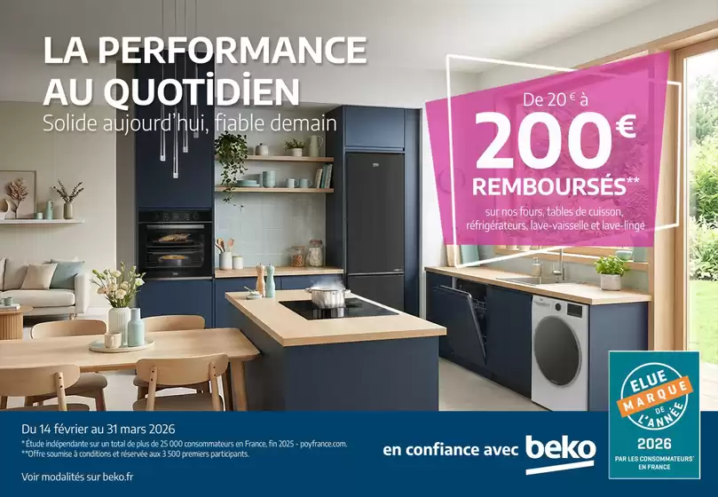 Catalogue Group Digital à Rang-du-Fliers | BEKO GEM | 2026-02-14T00:00:00.000Z - 2026-03-31T00:00:00.000Z