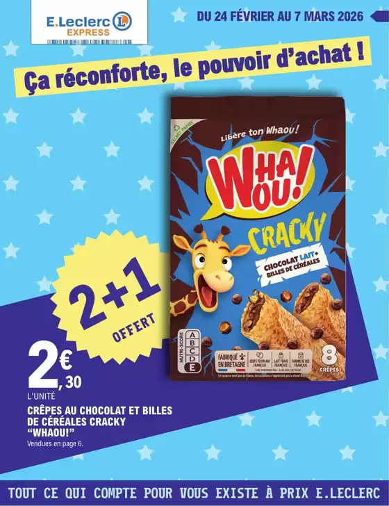 Catalogue E.Leclerc à Grenoble | DEPENSER MOINS 4 - EXPRESS | 2026-02-24T00:00:00.000Z - 2026-03-07T00:00:00.000Z