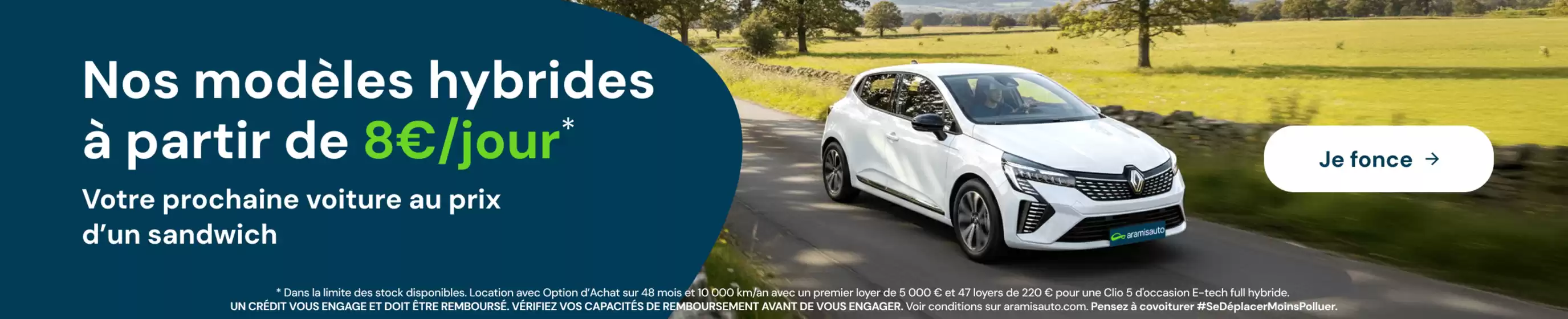 Catalogue Aramis Auto à Paris | Nos modèles hybrides à partir de 8€/jour | 2026-02-23T00:00:00.000Z - 2026-03-01T00:00:00.000Z