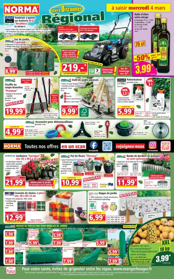 Catalogue Norma |  Osez les plantes artifi cielles ce Printemps ! | 2026-03-04T00:00:00.000Z - 2026-03-10T00:00:00.000Z