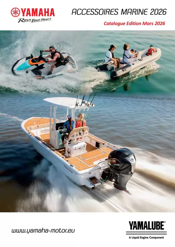 Catalogue Yamaha à Aix-en-Provence | Catalogue Yamaha Marine - Accessoires Marine 2026 | 2026-03-01T00:00:00.000Z - 2026-03-31T00:00:00.000Z