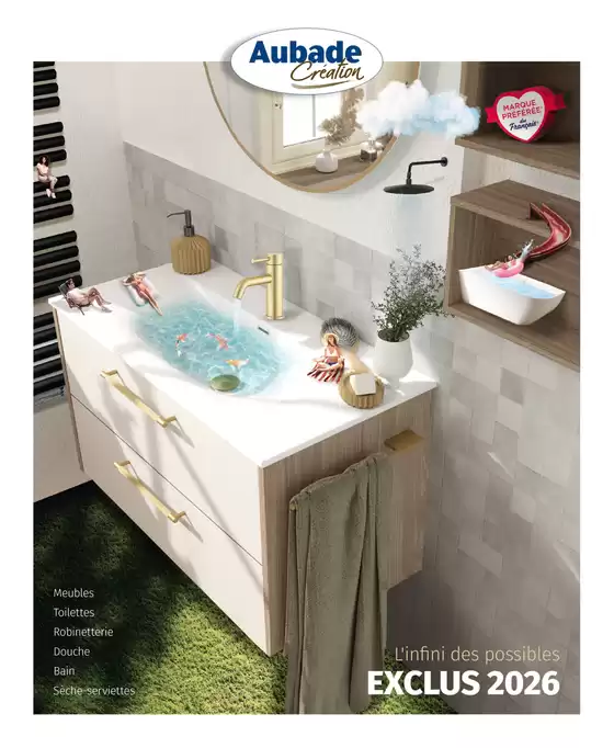Catalogue Espace Aubade | Aubade Création | 2026-02-27T00:00:00.000Z - 2026-02-28T00:00:00.000Z