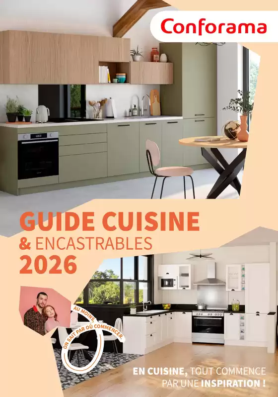 Catalogue Conforama | GUIDE CUISINE & ENCASTRABLES 2026 | 2026-02-27T00:00:00.000Z - 2026-12-31T00:00:00.000Z