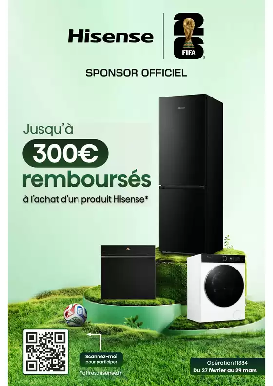 Catalogue MDA à | 4902 Leaflet Hisense ODR ELECTRO MARS2026 | 2026-02-27T00:00:00.000Z - 2026-03-29T00:00:00.000Z