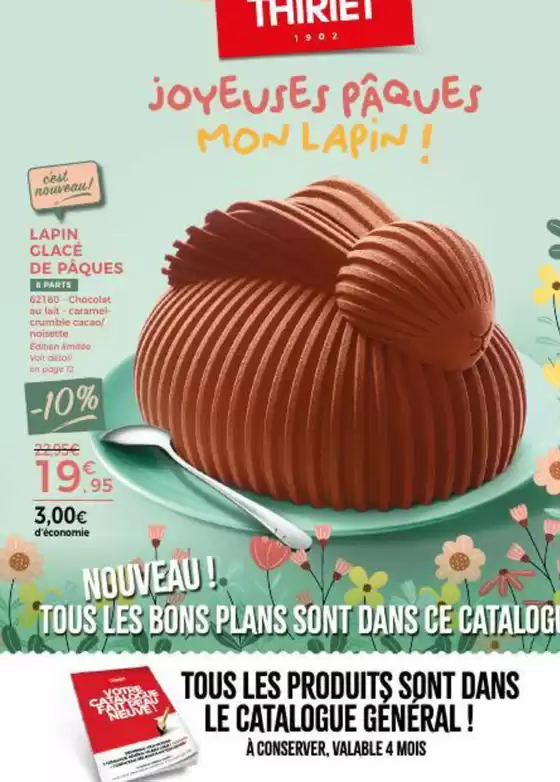 Catalogue Maison Thiriet à Paris | Joyeuses Pâques mon lapin ! | 2026-03-01T00:00:00.000Z - 2026-06-30T00:00:00.000Z