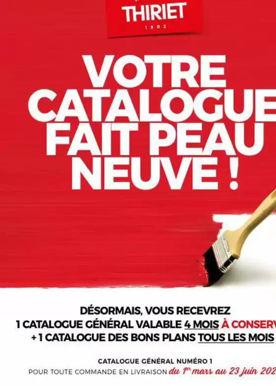 Catalogue Maison Thiriet à Paris | Catalogue Maison Thiriet | 2026-03-01T00:00:00.000Z - 2026-06-23T00:00:00.000Z