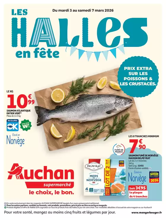 Catalogue Auchan Supermarché à Paris | Coup de propre supers | 2026-03-03T00:00:00.000Z - 2026-03-07T00:00:00.000Z