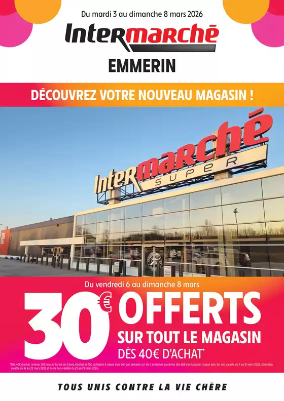 Catalogue Intermarché à Paris | PROS LOCAL - 01162 EMMERIN | 2026-03-03T00:00:00.000Z - 2026-03-08T00:00:00.000Z
