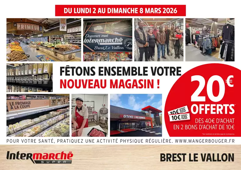 Catalogue Intermarché à Paris | PROS LOCAL - 01354 BREST LE VALLON | 2026-03-02T00:00:00.000Z - 2026-03-08T00:00:00.000Z