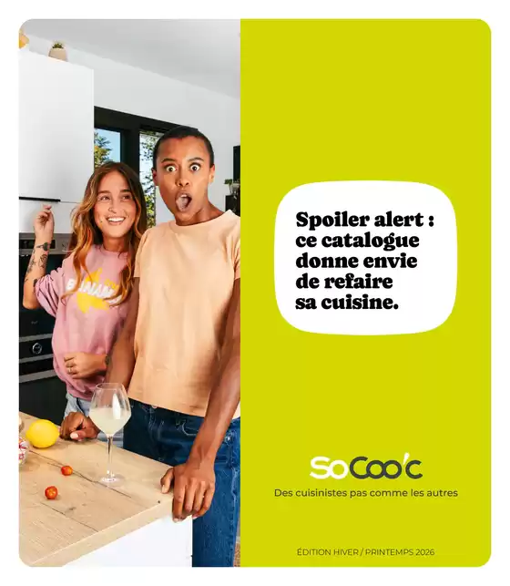 Catalogue SoCoo'c | Spoiler alert : ce catalogue donne envie de refaire sa cuisine. | 2026-03-02T00:00:00.000Z - 2026-05-31T00:00:00.000Z