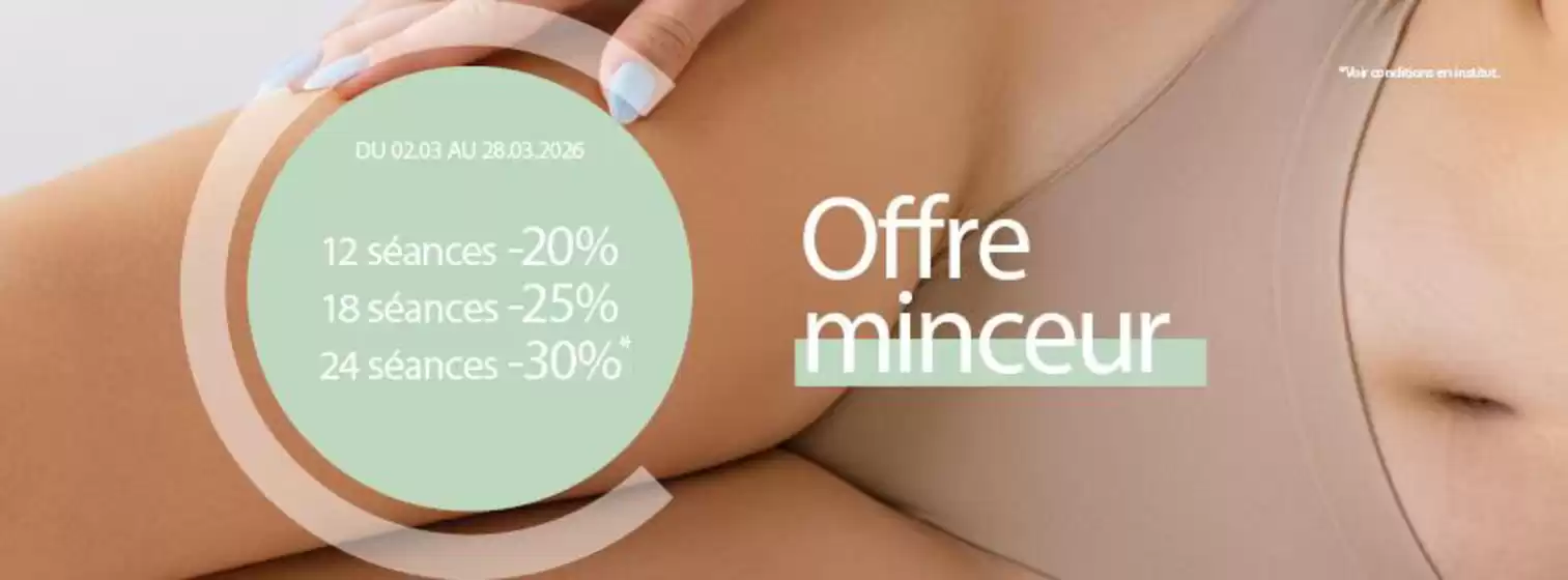 Catalogue Esthetic Center à Reims | Offre minceur | 2026-03-03T00:00:00.000Z - 2026-03-28T00:00:00.000Z