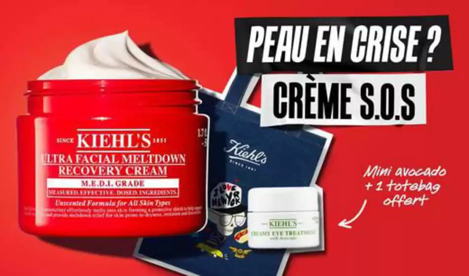 Catalogue Kiehl's à Nice | ULTRA FACIAL MELTDOWN | 2026-03-03T00:00:00.000Z - 2026-03-25T00:00:00.000Z