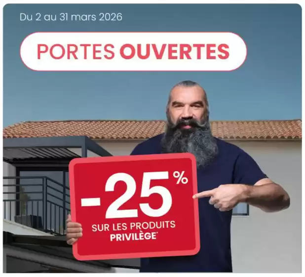 Catalogue Monsieur Store | PORTES OUVERTES | 2026-03-03T00:00:00.000Z - 2026-03-31T00:00:00.000Z