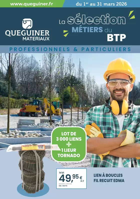 Catalogue Quéguiner | LA SÉLECTION DU BTP | 2026-03-03T00:00:00.000Z - 2026-03-31T00:00:00.000Z