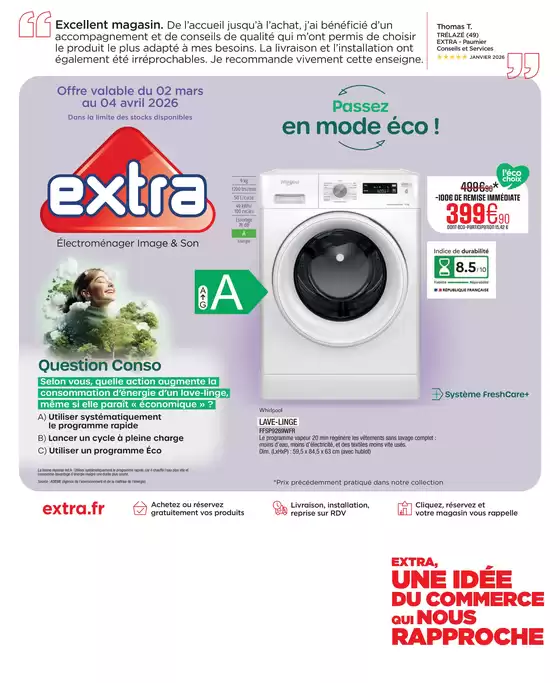 Catalogue Extra | Notre Catalogue | 2026-03-03T00:00:00.000Z - 2026-04-04T00:00:00.000Z